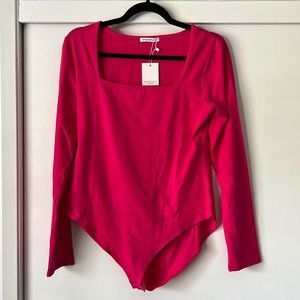Mangopop Hot Pink Bodysuit